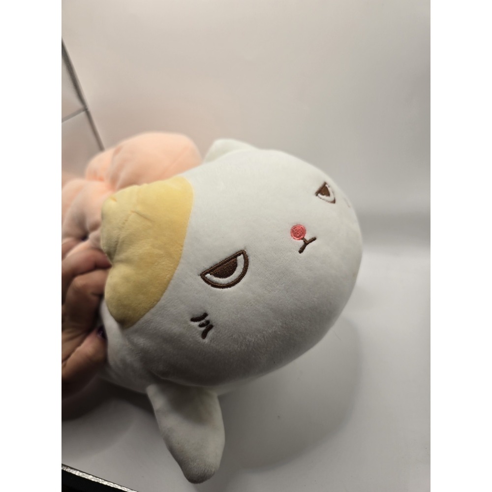 MINISO Brand Shrimp Sushi Cat Plush Toy  14"